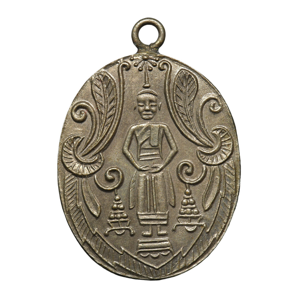 AML6609050014 เหรียญหลวงพ่อวัดบ้านแหลม ปี 2460 เนื้อนิกเกิลผสม AML6609050014 เหรียญหลวงพ่อวัดบ้านแหลม ปี 2460 เนื้อนิกเกิลผสม