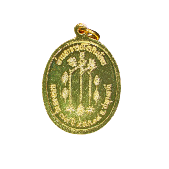 AML6610050007 เหรียญแปะโรงสี โง้วกิมโคยวัดศาลเจ้า รุ่นแรก ปี2519 เนื้อทองแดงกะไหล่ทอง AML6610050007 เหรียญแปะโรงสี โง้วกิมโคยวัดศาลเจ้า รุ่นแรก ปี2519 เนื้อทองแดงกะไหล่ทอง