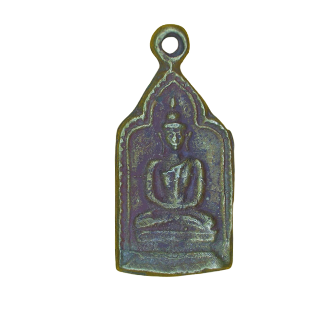 AML6610140032 หลวงพ่อทา วัดพระเนียงแตก รุ่นสอง ปี 2450 เนื้อทองเหลือง AML6610140032 หลวงพ่อทา วัดพระเนียงแตก รุ่นสอง ปี 2450 เนื้อทองเหลือง