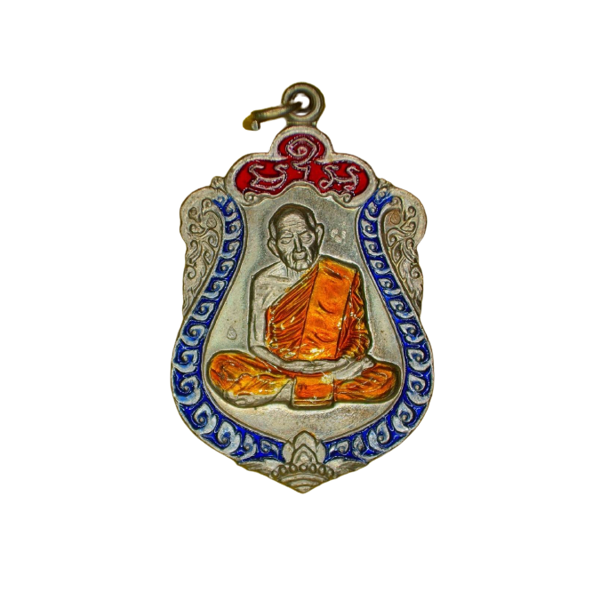 AML6611030009 เหรียญเสมา 8 รอบ หลวงปู่ทิม วัดละหารไร่ ปี 2518 เนื้อนิกเกิลผสมลงยา AML6611030009 เหรียญเสมา 8 รอบ หลวงปู่ทิม วัดละหารไร่ ปี 2518 เนื้อนิกเกิลผสมลงยา