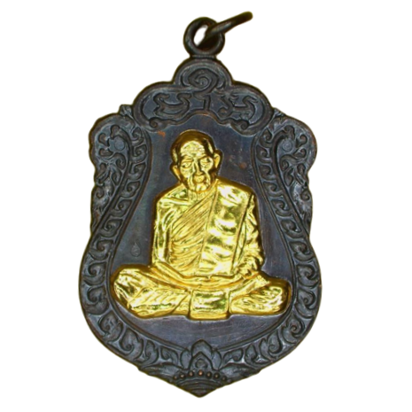 AML6611080031 เหรียญเสมา 8 รอบ หลวงปู่ทิม วัดละหารไร่ ปี 2518 เนื้อทองแดงรมดำหน้ากากทอง AML6611080031 เหรียญเสมา 8 รอบ หลวงปู่ทิม วัดละหารไร่ ปี 2518 เนื้อทองแดงรมดำหน้ากากทอง