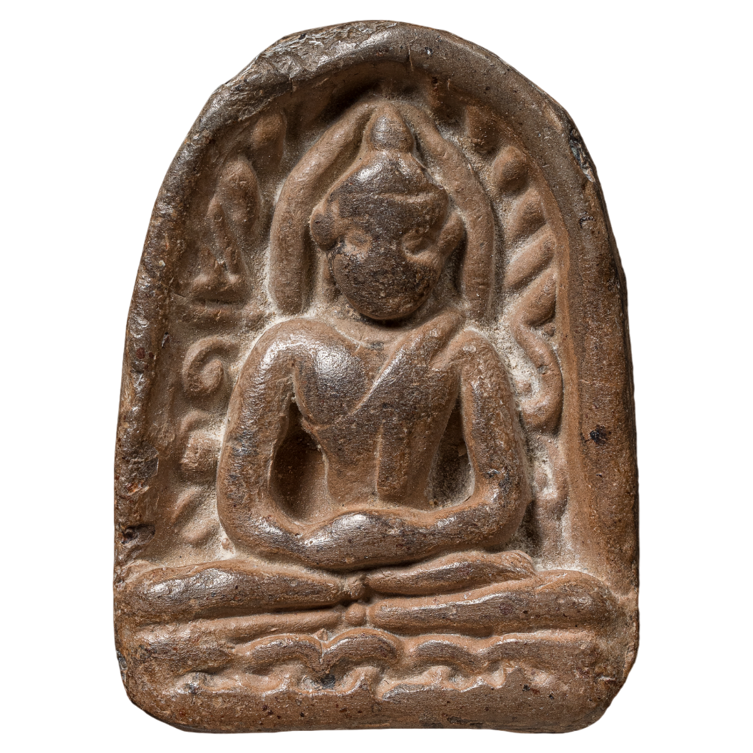 AML6612150018 พระซุ้มกอ มีกนก เนื้อดิน  