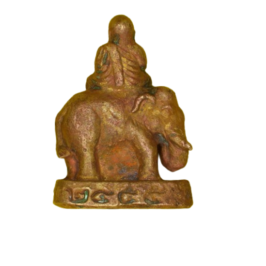 AML6612180013 รูปหล่อหลวงพ่อเงิน พิมพ์ขี่ช้าง วัดบางคลาน ปี2455 เนื้อโลหะผสม AML6612180013 รูปหล่อหลวงพ่อเงิน พิมพ์ขี่ช้าง วัดบางคลาน ปี2455 เนื้อโลหะผสม