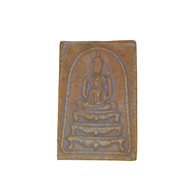 AML6702270031 พระสมเด็จวัดระฆัง พิมพ์พุทธซ้อน   เนื้อปูนเปลือกหอย 