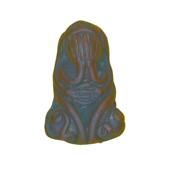 AML6703070009 พระปิดตายันต์ยุ่ง หลวงปู่เอี่ยม วัดหนัง เนื้อโลหะผสม AML6703070009 พระปิดตายันต์ยุ่ง หลวงปู่เอี่ยม วัดหนัง เนื้อโลหะผสม