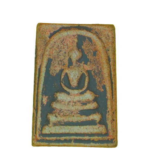AML6703160008 พระสมเด็จ หลังครุฑ ร.3  เนื้อปูนเปลือกหอย 