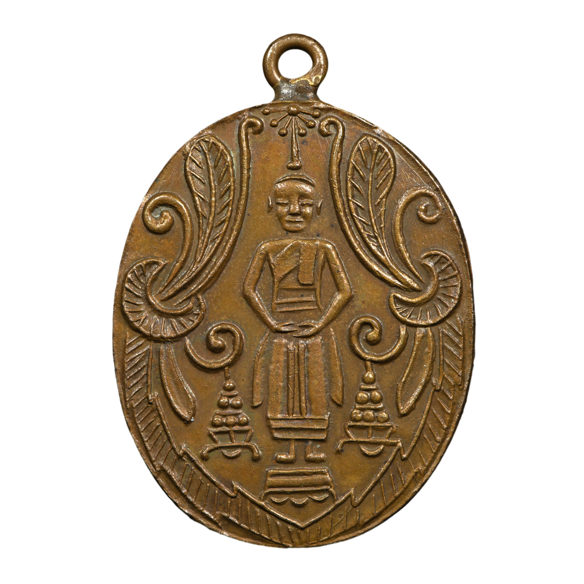 AML6703220020 เหรียญหลวงพ่อวัดบ้านแหลม ปี 2460 เนื้อทองแดง AML6703220020 เหรียญหลวงพ่อวัดบ้านแหลม ปี 2460 เนื้อทองแดง