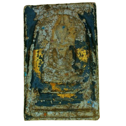 AML6704020001 พระสมเด็จ พิมพ์ใหญ่พระประธาน พิมพ์เกศทะลุซุ้ม เนื้อปูนเปลือกหอย  