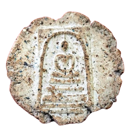 AML6704190001 พระสมเด็จวัดระฆัง ไม่ตัดปีก เนื้อชานหมาก   