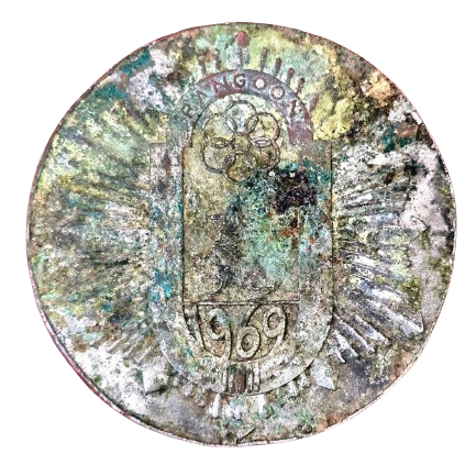 AML6704260001 เหรียญที่ระลึก seap game ปี1969 เนื้อทองแดงกะไหล่เงิน AML6704260001 เหรียญที่ระลึก seap game ปี1969 เนื้อทองแดงกะไหล่เงิน