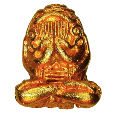 AML6705110006 พระปิดตายันต์ยุ่ง หลวงปู่ทิม วัดละหารไร่ ปี2518 เนื้อโลหะผสมกะไหล่ทอง AML6705110006 พระปิดตายันต์ยุ่ง หลวงปู่ทิม วัดละหารไร่ ปี2518 เนื้อโลหะผสมกะไหล่ทอง