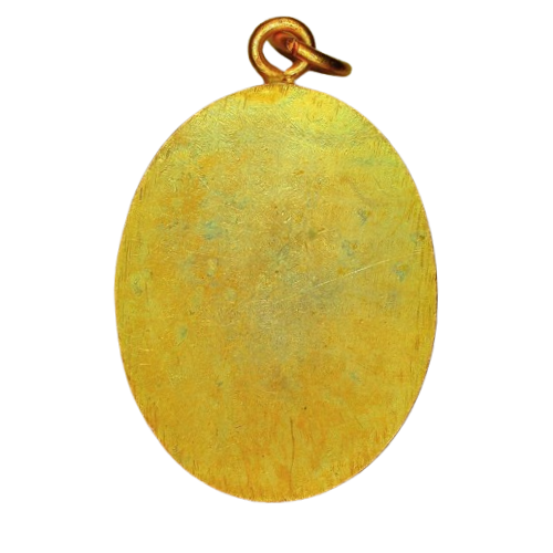 AML6705210032 เหรียญหลวงปู่ไข่ วัดเชิงเลน ปี 2472 เนื้อทองแดงกะไหล่ทอง AML6705210032 เหรียญหลวงปู่ไข่ วัดเชิงเลน ปี 2472 เนื้อทองแดงกะไหล่ทอง