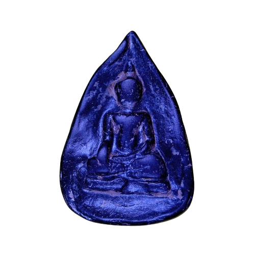 AML6706130009 พระนางกำแพงกลีบบัวกรุเมืองกำแพงเพชร เนื้อดิน  
