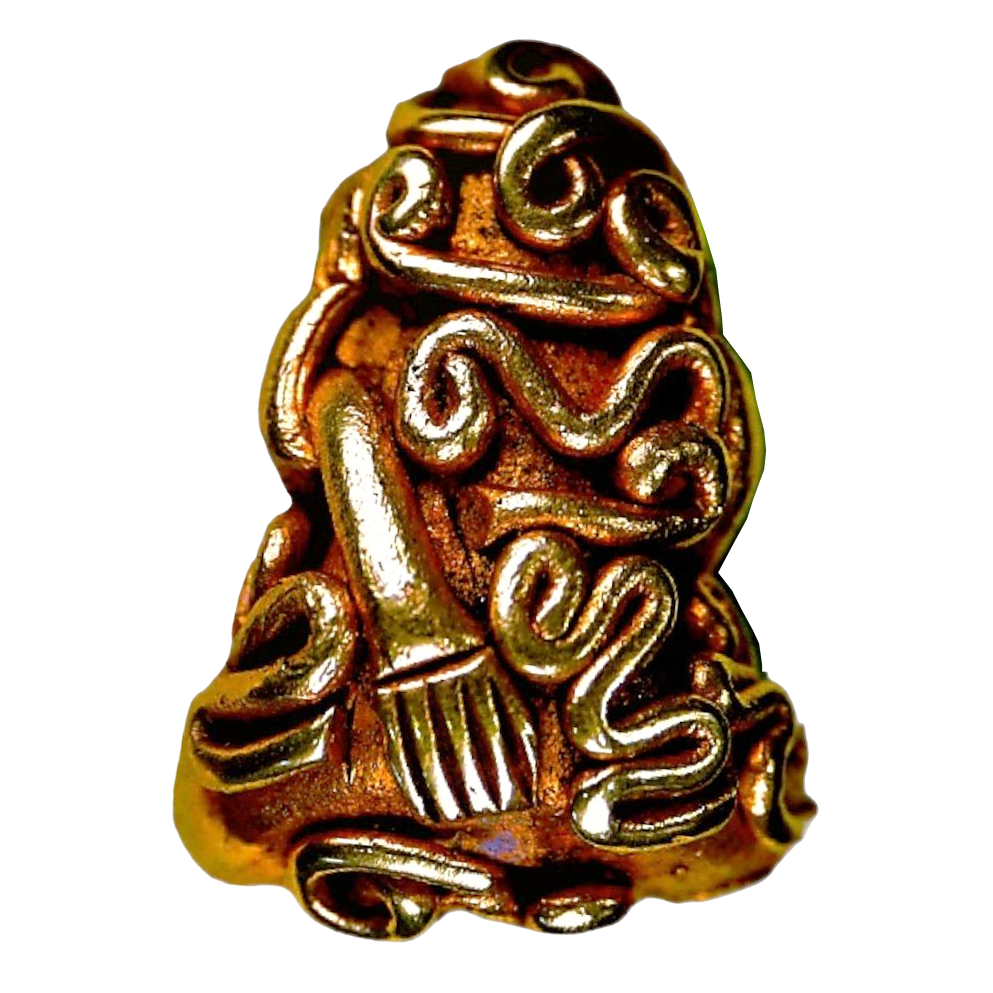 AML6706250001 พระปิดตายันต์ยุ่ง หลวงปู่เอี่ยม วัดหนัง เนื้อทองคำ AML6706250001 พระปิดตายันต์ยุ่ง หลวงปู่เอี่ยม วัดหนัง เนื้อทองคำ