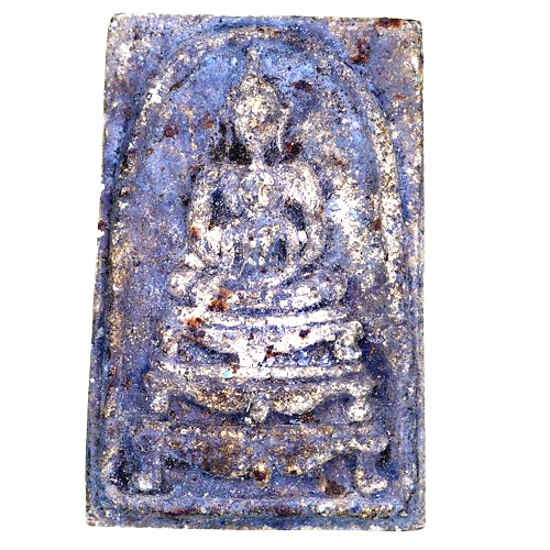 AML6706290004 พระสมเด็จ วัดระฆัง พิมพ์พุทธซ้อน 2 หน้า  เนื้อปูนเปลือกหอย 