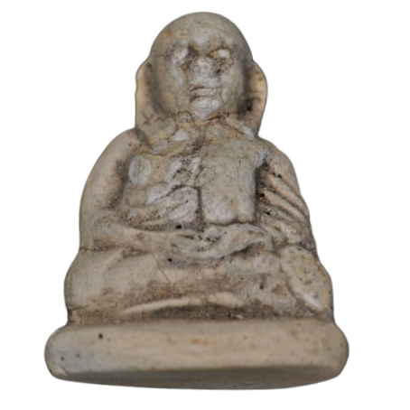 AML6707060004 รูปหล่อหลวงพ่อเงิน  พิมพ์ขี้ตา วัดบางคลาน  เนื้อผงพุทธคุณ 