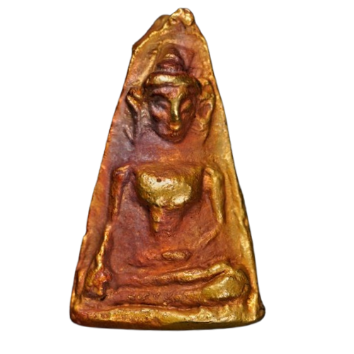 AML6707080003 พระผงสุพรรณ พิมพ์หน้าหนุ่ม เนื้อทองคำ  