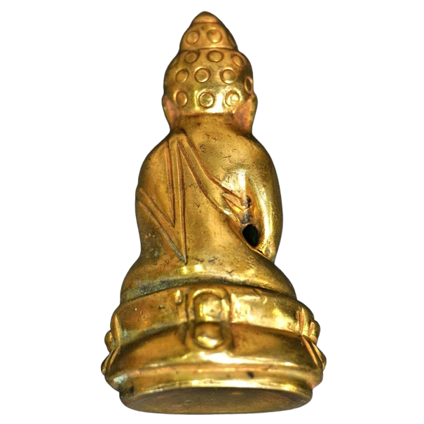 AML6707120026 พระกริ่งปวเรศ  เนื้อโลหะผสม  