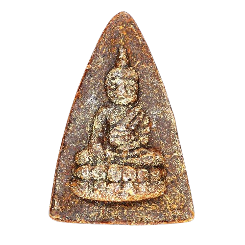 AML6708010002 แม่ชีบุญเรือน โตบุญเติม วัดอาวุธวิกการาม กทม.   พระชุดพุทโธน้อย ปี2494 เนื้อผงพุทธคุณ 