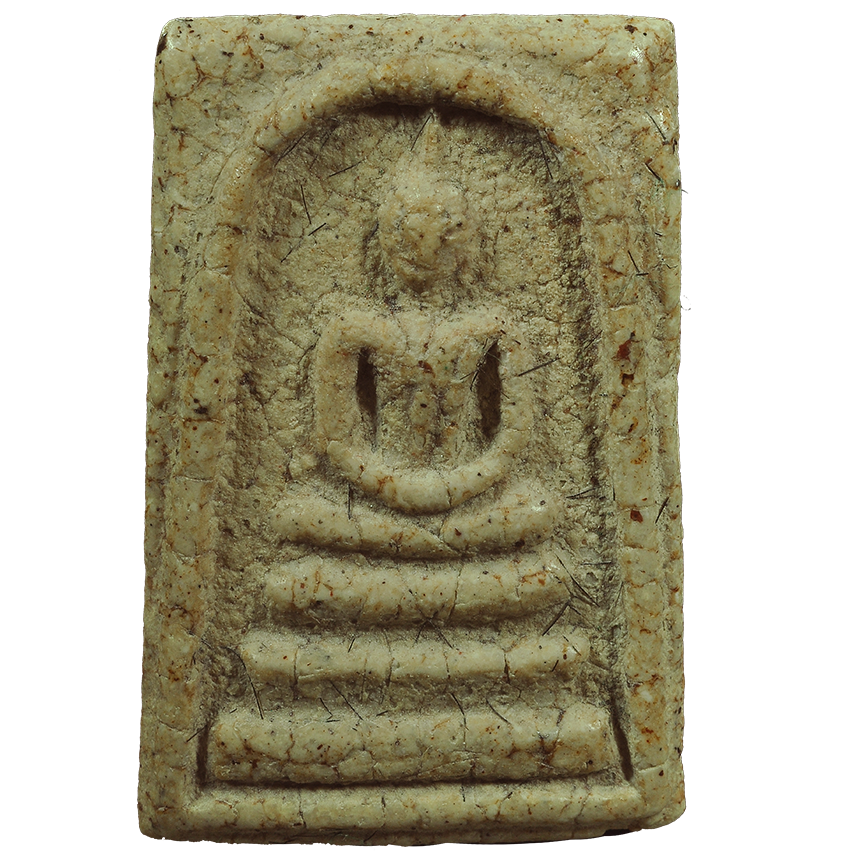 AML6708170002 พระสมเด็จ วัดระฆัง พิมพ์ใหญ่ เกศทะลุซุ้ม  เนื้อปูนเปลือกหอย 