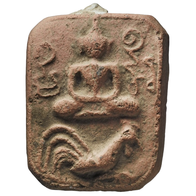 AML6708260010 หลวงพ่อปาน พิมพ์ขี่ไก่ห้าเส้น เนื้อดิน AML6708260010 หลวงพ่อปาน พิมพ์ขี่ไก่ห้าเส้น เนื้อดิน