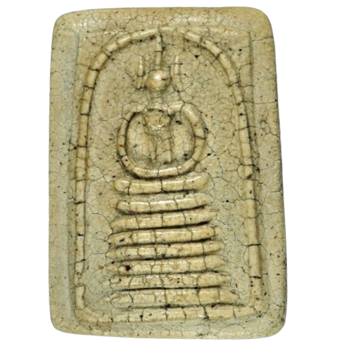 AML6708290071 พระสมเด็จเกศไชโย พิมพ์7ชั้น เนื้อปูนเปลือกหอย  