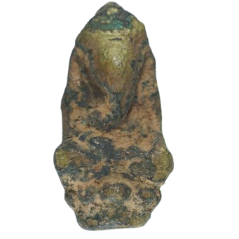 AML6710141300 พระพิฆเนศ ประทับนั่งบนบัว กรุวัดพระศรีมหาธาตุ จ.ลพบุรี เนื้อโลหะผสม AML6710141300 พระพิฆเนศ ประทับนั่งบนบัว กรุวัดพระศรีมหาธาตุ จ.ลพบุรี เนื้อโลหะผสม