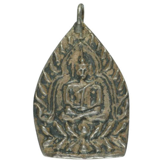 AML6710191412 เหรียญหล่อเจ้าสัว หลวงปู่บุญ วัดกลางบางแก้ว ปี 2477 เนื้อเงิน AML6710191412 เหรียญหล่อเจ้าสัว หลวงปู่บุญ วัดกลางบางแก้ว ปี 2477 เนื้อเงิน