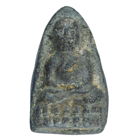 AML6711111833 พระหลวงปู่ทวด วัดช้างให้  ปี 2497 เนื้อว่าน  