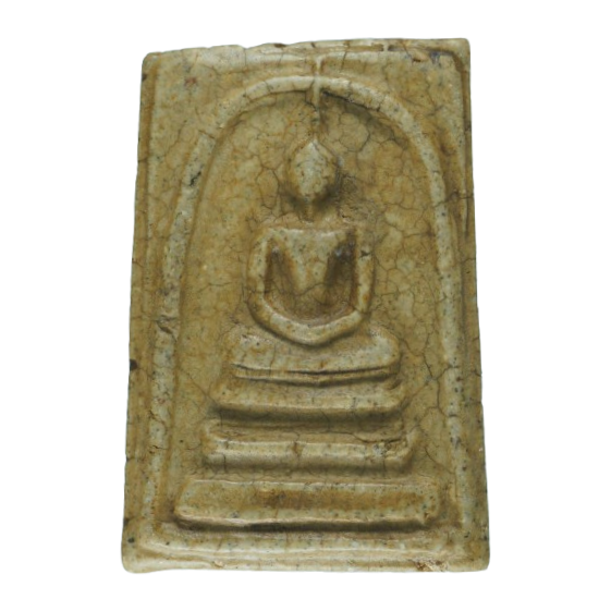 AML6801270098 พระสมเด็จ วัดระฆัง พิมพ์ใหญ่พระประธาน  ปี2400-2408 เนื้อปูนเปลือกหอย  