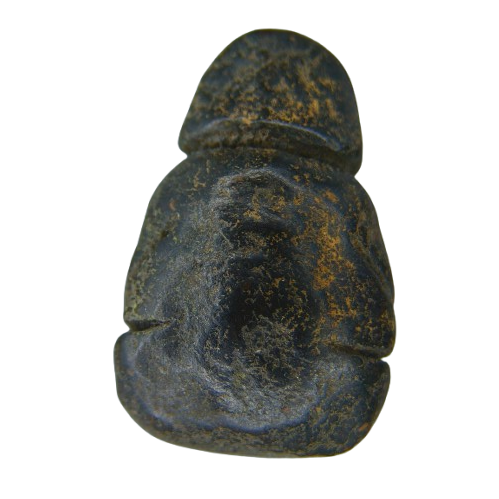 AML68020814377 พระปิดตา หลวงปู่แก้ว วัดปากทะเล เนื้อผง  