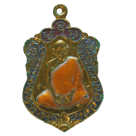 AML68070316779 เหรียญหลวงปู่สมชาย วัดเขาสุกิม ปี 2537 เนื้อทองแดงกะไหล่ทอง ลงยา AML68070316779 เหรียญหลวงปู่สมชาย วัดเขาสุกิม ปี 2537 เนื้อทองแดงกะไหล่ทอง ลงยา