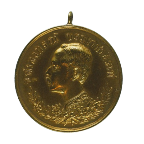 AML68071016859 เหรียญปราบฮ่อ ร.5 เนื้อทองแดงกะไหล่ทอง AML68071016859 เหรียญปราบฮ่อ ร.5 เนื้อทองแดงกะไหล่ทอง