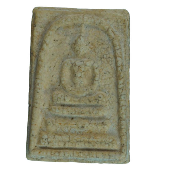 AML68072917273 พระสมเด็จ วัดระฆัง พิมพ์ใหญ่พระประธาน เกศทะลุซุ้ม   ปี 2390-2400  เนื้อปูนเปลือกหอย 