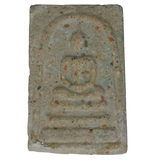 AML68092418314 พระสมเด็จ วัดระฆัง พิมพ์ใหญ่พระประธาน เกศทะลุซุ้ม  ปี 2390-2400 ยุคต้น เนื้อปูนเปลือกหอย 
