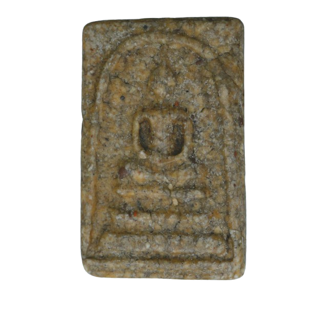 AML68100918750 พระสมเด็จ วัดระฆัง พิมพ์ใหญ่พระประธาน เกศทะลุซุ้ม ปี 2390-2400 เนื้อปูนเปลือกหอย  