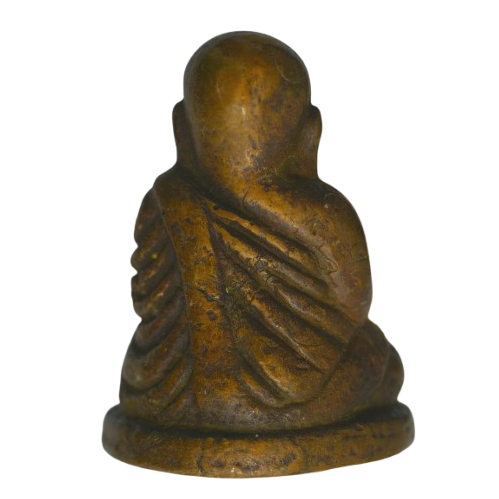 AML68101418795 รูปหล่อหลวงพ่อเงิน วัดบางคลาน พิมพ์นิยม  ปี2455 เนื้อโลหะผสม  