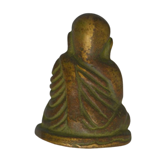 AML68101518797 รูปหล่อหลวงพ่อเงิน วัดบางคลาน พิมพ์นิยม  ปี 2455 เนื้อโลหะผสม 