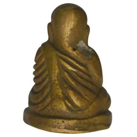 AML68101718811 รูปหล่อหลวงพ่อเงิน วัดบางคลาน พิมพ์นิยม  ปี2455 เนื้อโลหะผสม  