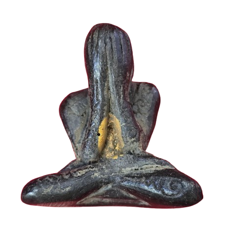 AML68102919051 พระปิดตาหลวงพ่อครน วัดอุตตมาราม  เนื้อว่านคลุกรัก 