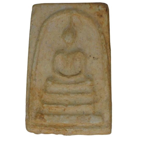 AML68111119454 พระสมเด็จ บางขุนพรหม  กรุใหม่ พิมพ์ใหญ่พระประธาน  ปี 2500 เนื้อปูนเปลือกหอย  