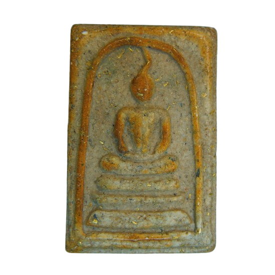 AML68112519784 พระสมเด็จ วัดระฆัง พิมพ์ใหญ่พระประธาน  เกศโค้ง ปี 2408-2415 เนื้อปูนเปลือกหอย  