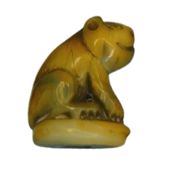 AML68121620345  เสือแกะ ยุคต้น หลวงพ่อปาน วัดบางเหี้ย  