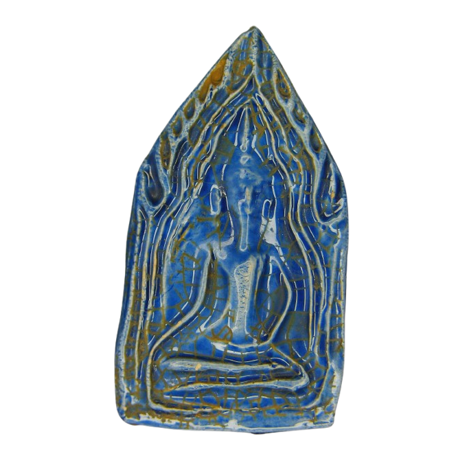 AML69011520664 พระขุนแผน กระเบื้องเคลือบ กรุวัดใหญ่ชัยมงคล  