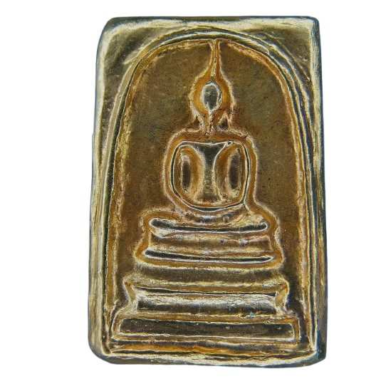 AML69022621553 พระสมเด็จวัดระฆัง พิมพ์ใหญ่พระประธาน  ปี2408-2415 เนื้อทองคำ 