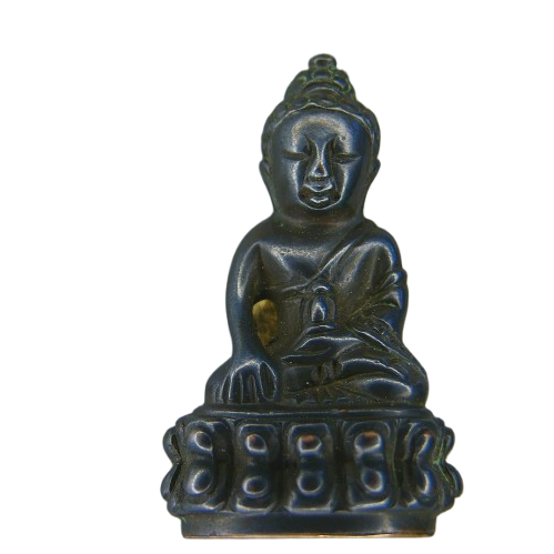 AML69031021905 พระกริ่งปวเรศ ปี 2434 ก้นนาค  เนื้อโลหะผสม  