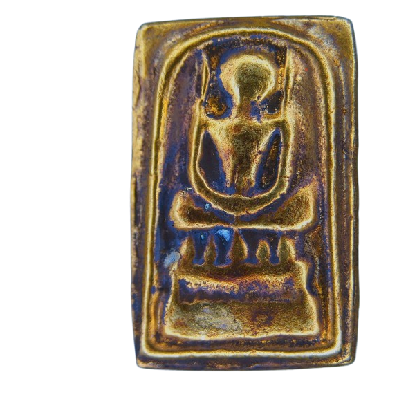 AML69031021918 พระสมเด็จ วัดระฆัง  พิมพ์ไกเซอร์  ปี2408-2415 เนื้อทองคำ 