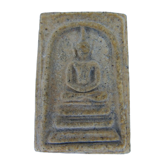 AML69033122196 พระสมเด็จ วัดระฆัง พิมพ์ฐานแซมใหญ่  ปี2408-2415 เนื้อปูนเปลือกหอย  