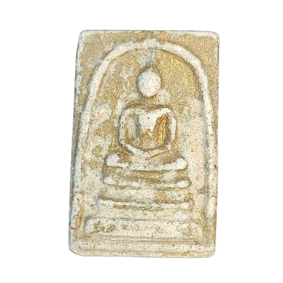 AML6604270006 พระสมเด็จวัดระฆัง พิมพ์จรดซุ้ม เนื้อเคลือบว่านนางคำ 