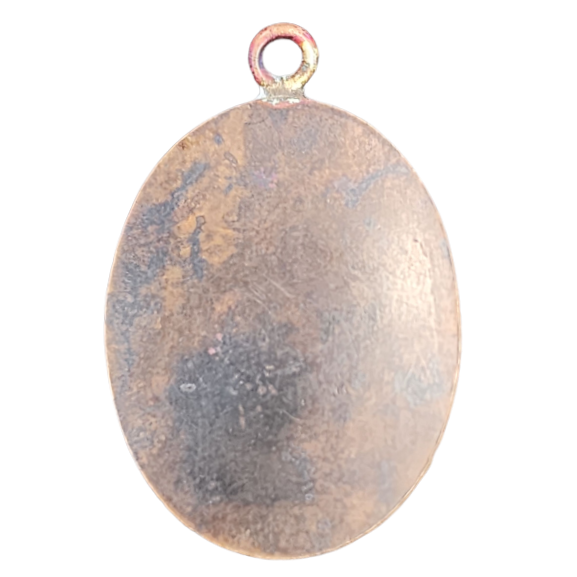 AML6607130022 เหรียญหลวงปู่ไข่ วัดเชิงเลน ปี 2472 เนื้อทองแดง  